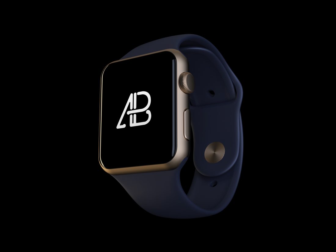 Free Realistic Apple Watch Series 2 Mockup