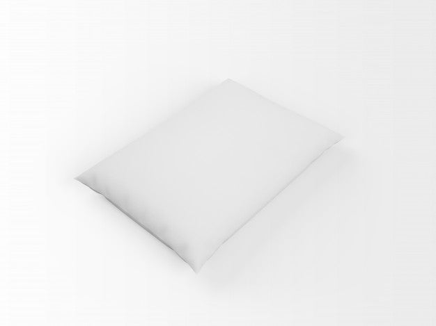Free Realistic Blank White Pillow Psd