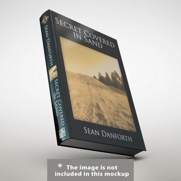 Free Realistic Book Cover Presentation Psd