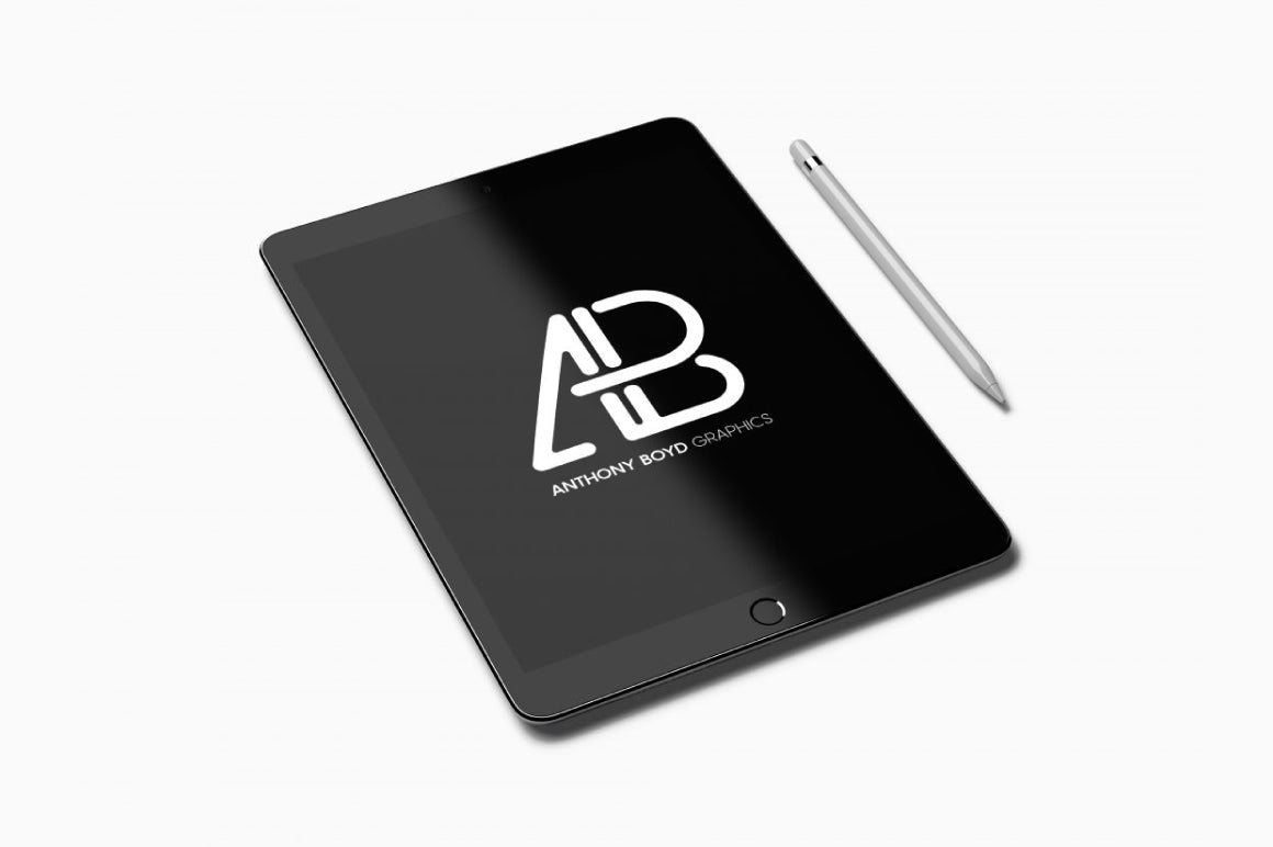 Free Realistic Ipad Pro Mockup Vol.2