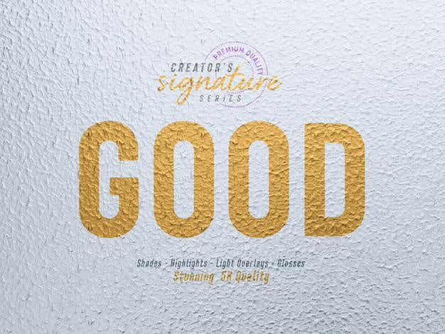 Free Realistic Logo Mockup On Grunge Surface Concrete Wall Branding Sign Logo Mockup Template Psd