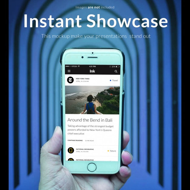 Free Realistic Screen Mock Up Psd