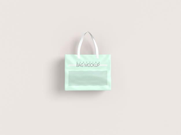 Free Realistic Shopping Bag Mockup Psd