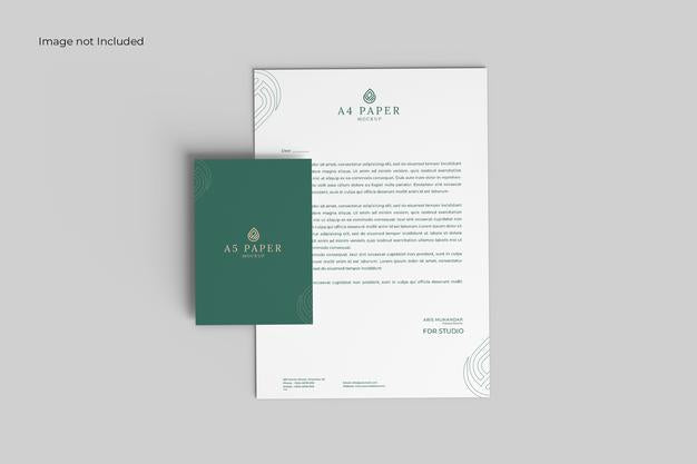 Free Realistic Stationery Mockup Psd