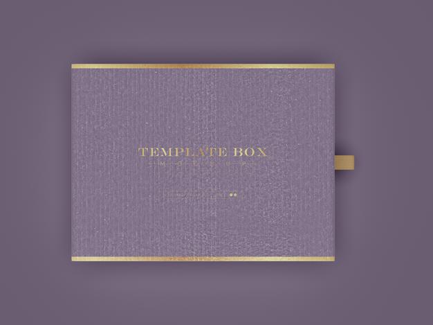 Free Rectangular Box Mockup Psd