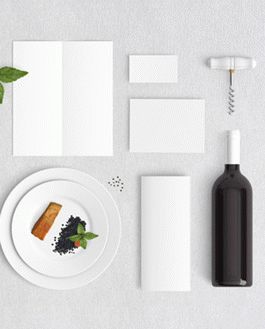 Free Restaurant Stationery Mockup