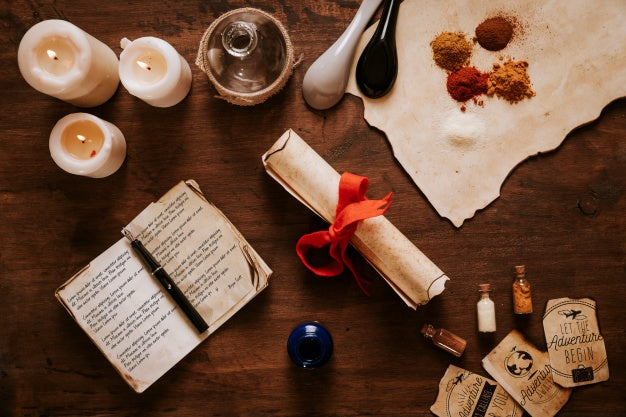 Free Retro Sailing Concept With Spices Psd