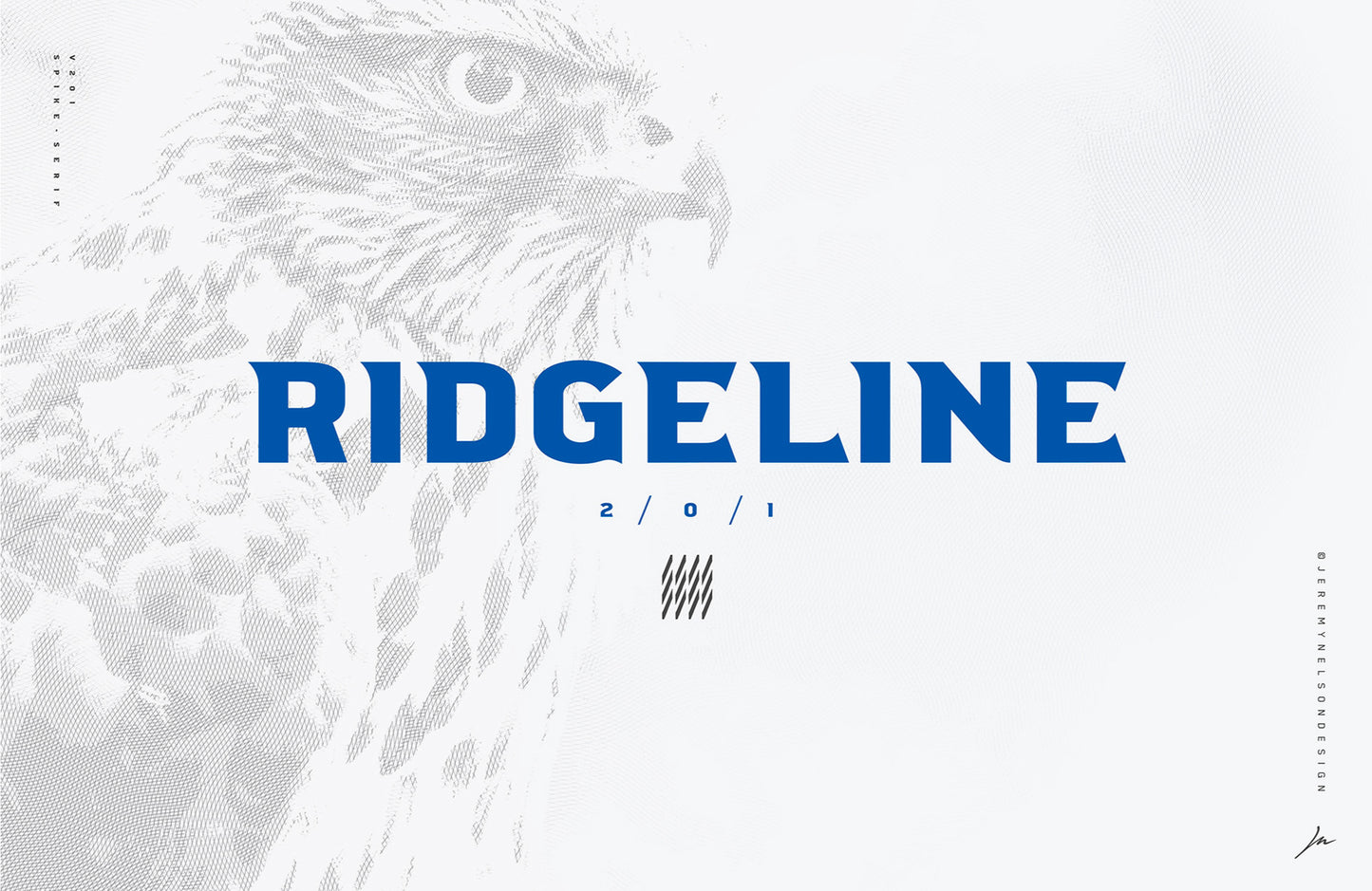 Free RIDGELINE 201 - DISPLAY TYPEFACE