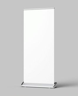 Free Roll-Up Mockup / 85×200