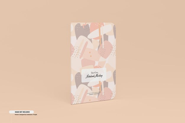 Free Round Corner Notebook Mockup Psd