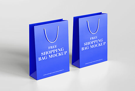 Free Shopping Bag Mockup