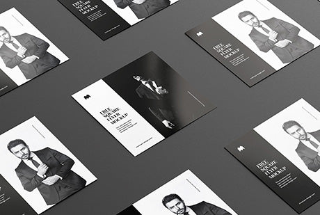Free Single Square Flyer Mockup