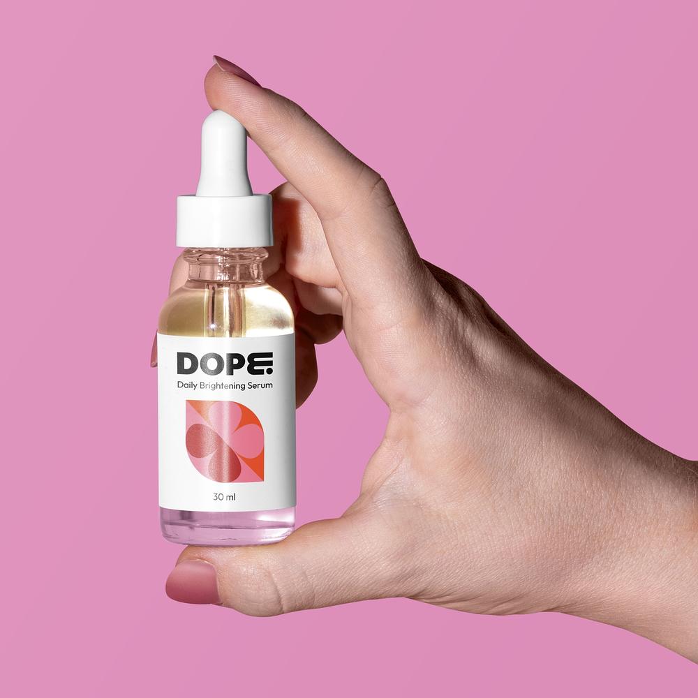 Free Skincare Dropper Bottle Label Mockup Psd