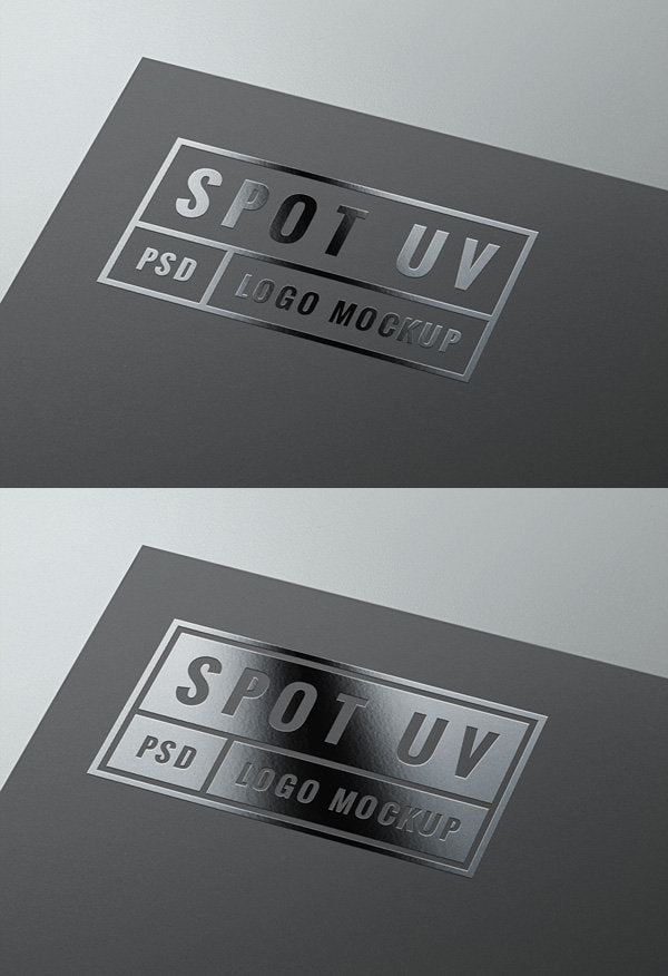Free Spot Uv Logo Mockup