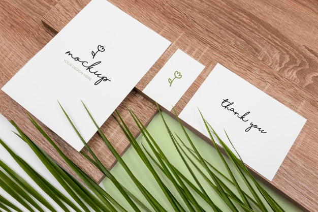 Free Stationery And Wood Assortment Psd