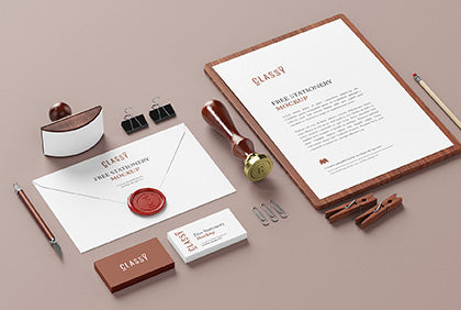 Free Stationery Mockup