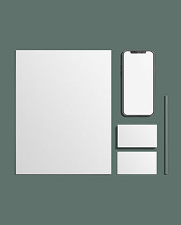 Free Stylish Stationery Branding Mockup