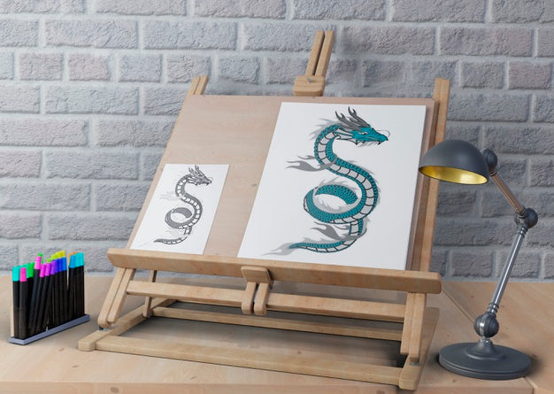 Free Support For Painting With Draws On Psd