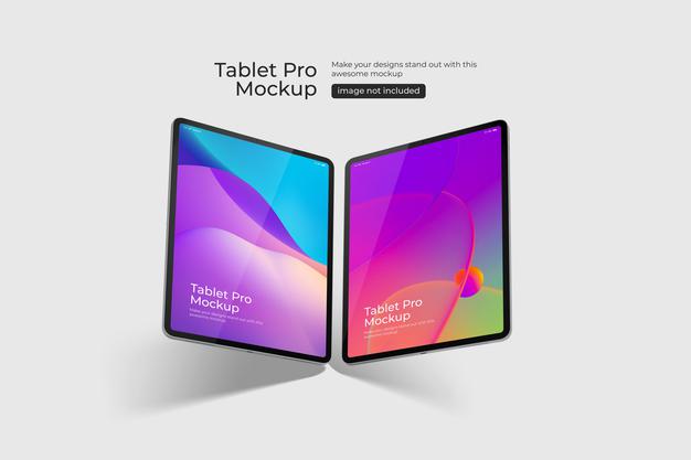 Free Tablet Pro Mockup Psd