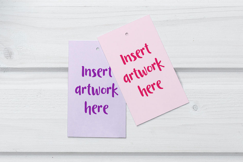 Free Holiday Tags Mockups