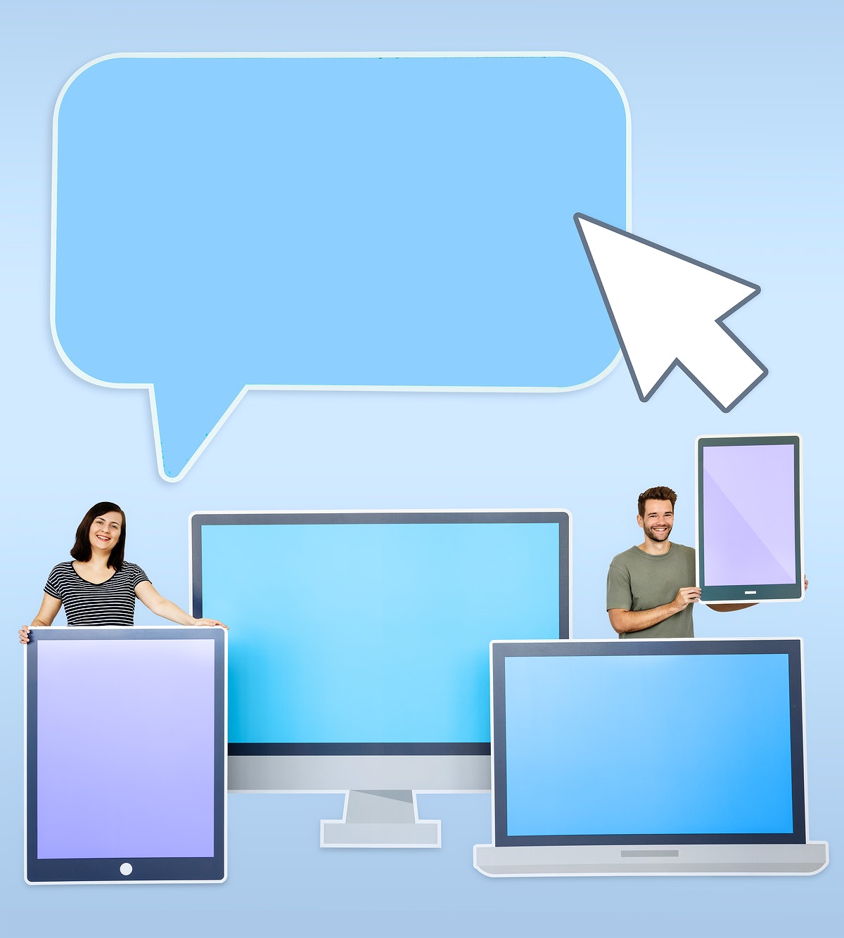 Free Technology And Internet Concept Shoot