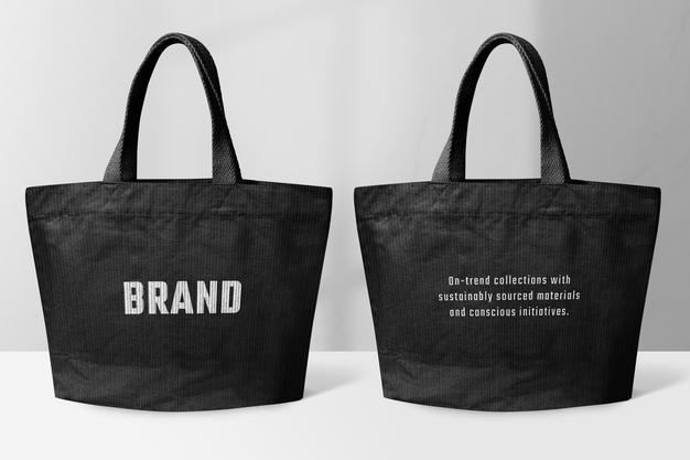 Free Tote Bag Mockup Fashion Style Psd
