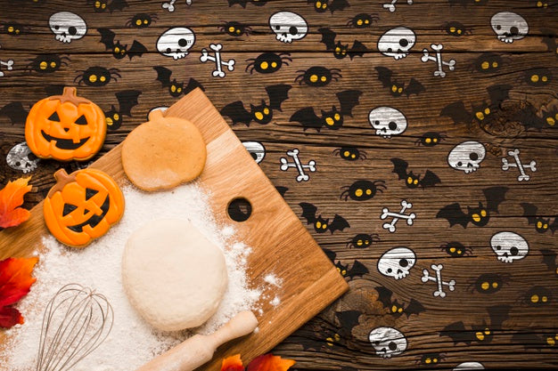 Free Treats Dough And Baking Process Psd