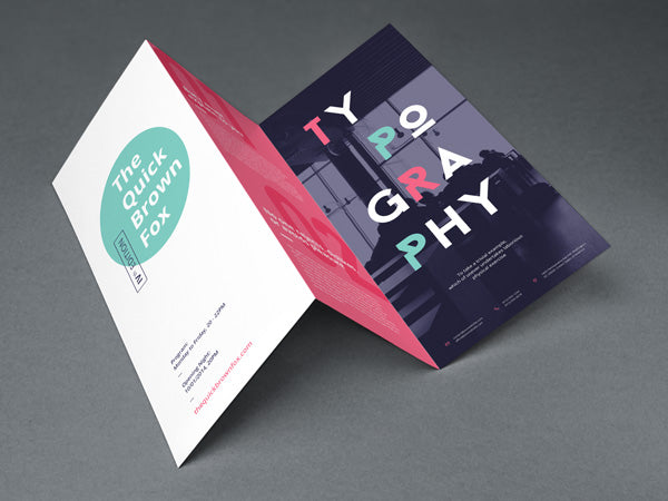 Free Tri Fold Brochure Mockup