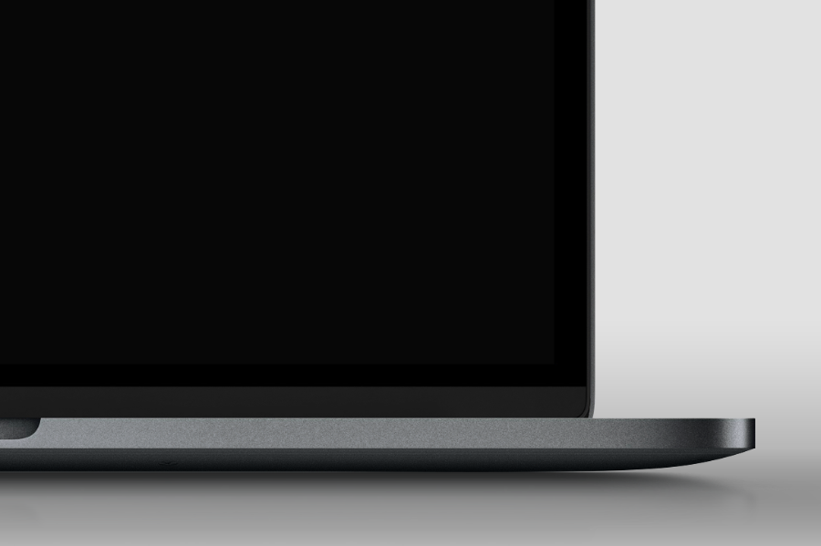 Free Ultra-Realistic Macbook Pro PSD Mockup