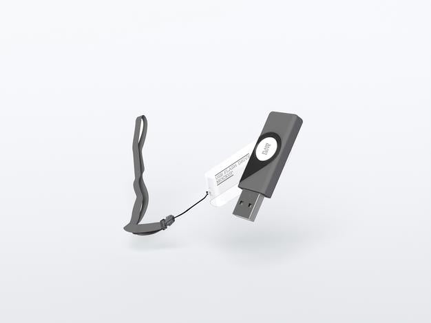Free Usb Flash Drive Mockup Psd