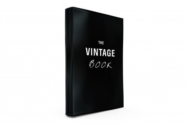 Free Vintage Book Mock-Up Psd