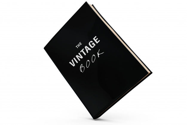 Free Vintage Book Mock-Up Psd