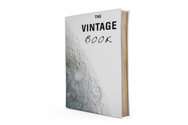 Free Vintage Book Mock-Up Psd