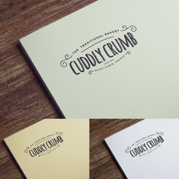 Free Vintage Logo Mock Up Psd