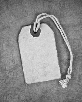 Free Vintage Price Tag Label Mockup