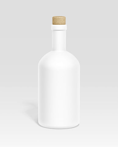 Free Wine Matt Bottle Mockup