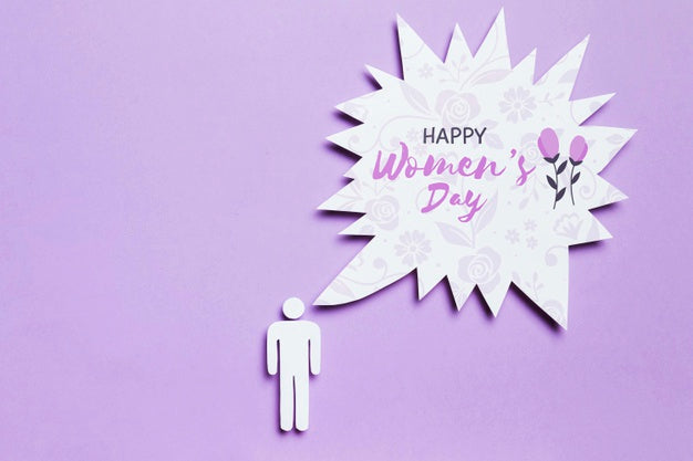 Free Woman'S Day Concept Mock-Up Psd
