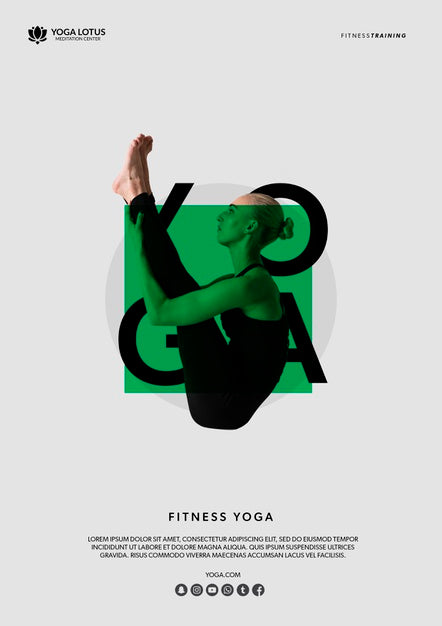 Free Yoga Meditation Pose With Women Psd