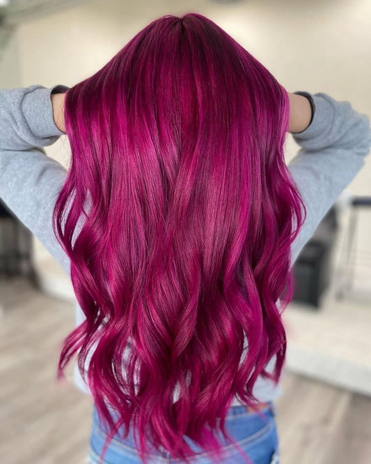 13 Pretty Magenta Hair Color Ideas