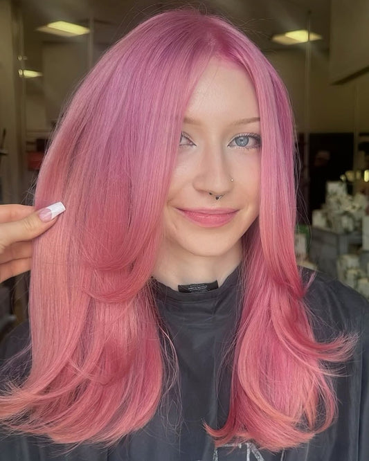 15 Cute Pink Hair Color Ideas