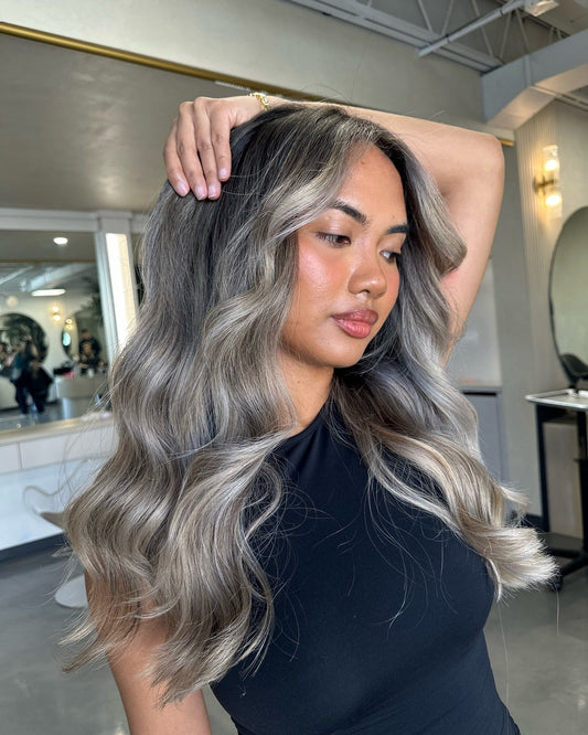 17 Cool-Toned Ash Blonde Balayage Looks for Sleek Vibes