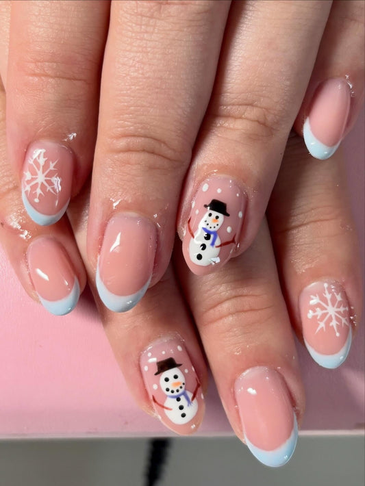 13 Snowman Nail Ideas  for Minimal Winter Looks 2026