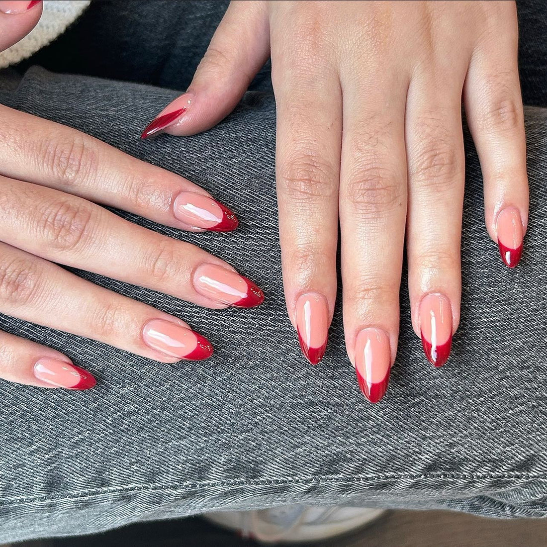Tip Red Color 15 Red Tip Nail Ideas You’ll Screenshot Fast – CreativeBooster