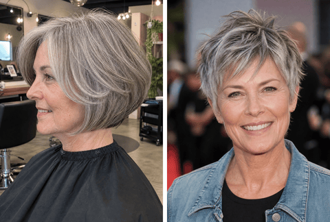 25+ Fresh Short Layered Hairstyles for Women Over 50