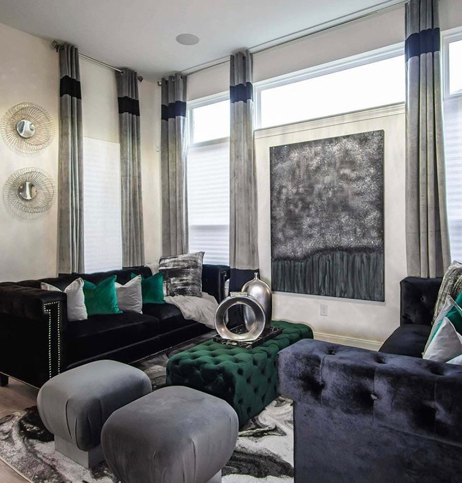 13 Black and Green Living Room Ideas That Look Expensive – CreativeBooster