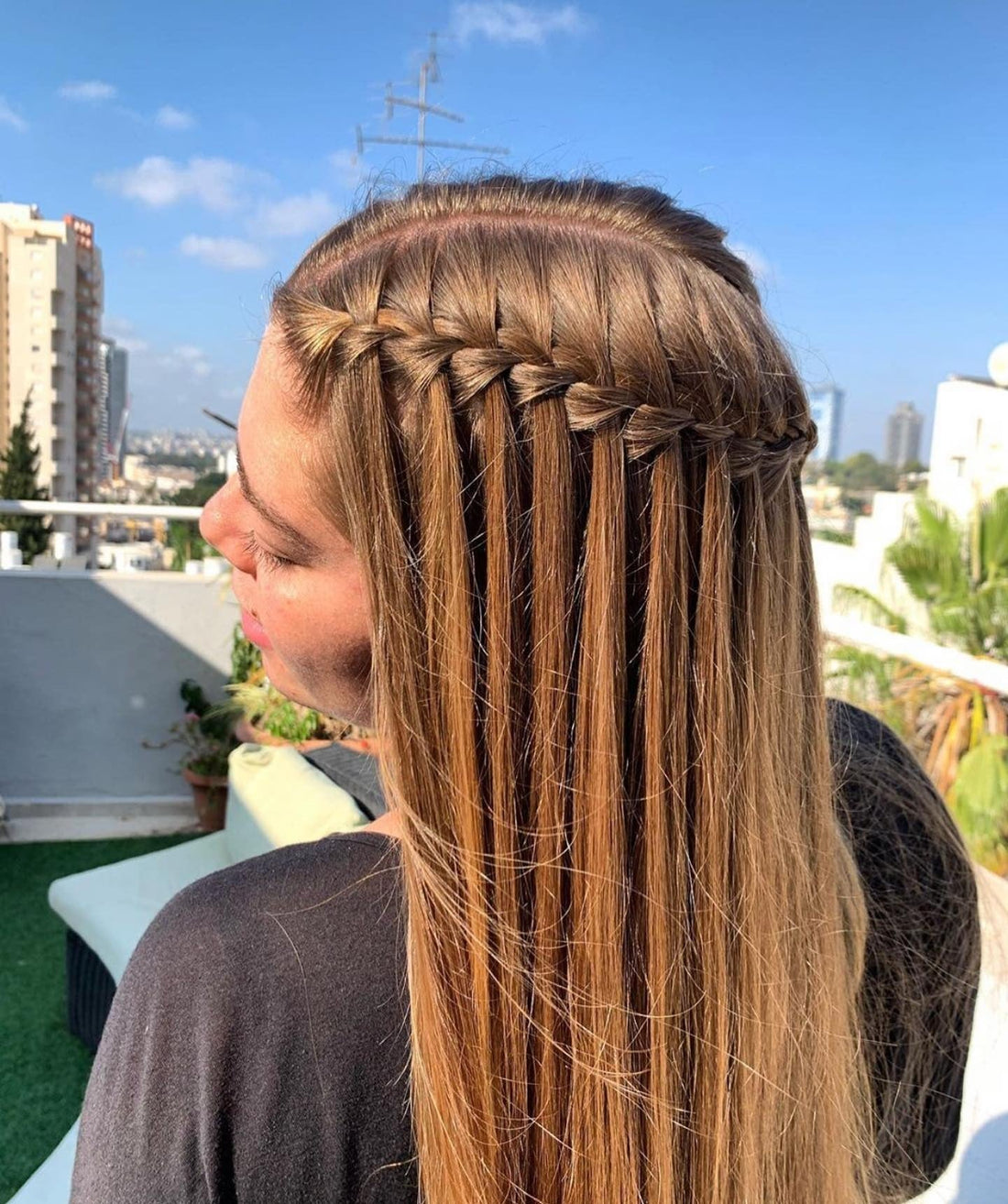 13 Dreamy Waterfall Braid Hairstyles for Soft, Flowing Hair