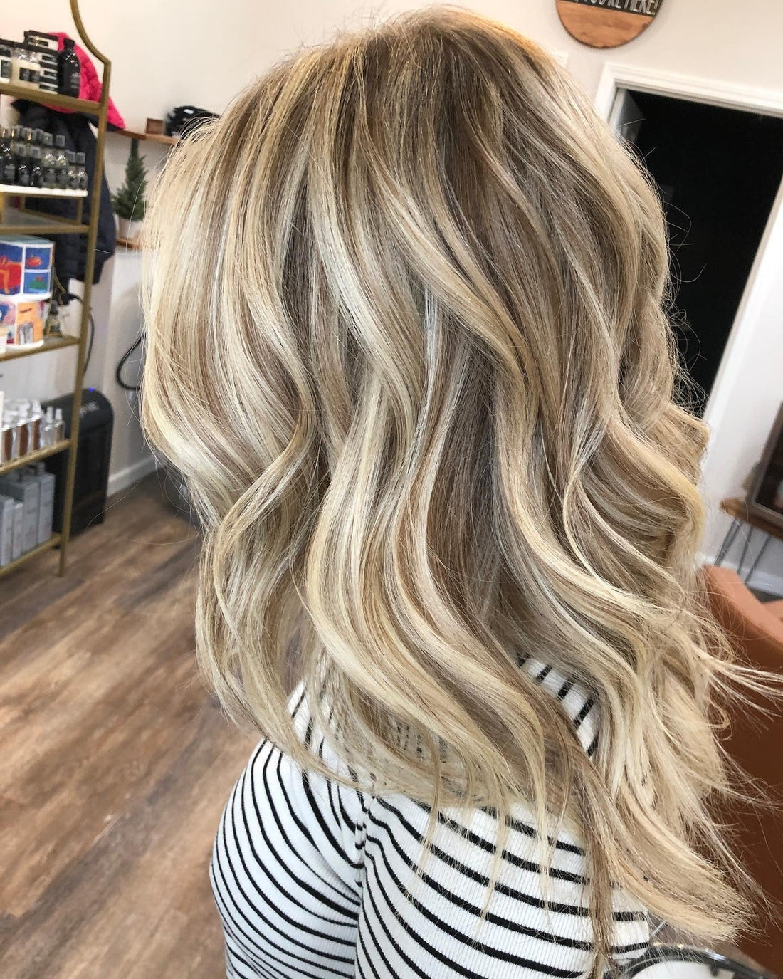 13 Chic Blonde Hair with Lowlights