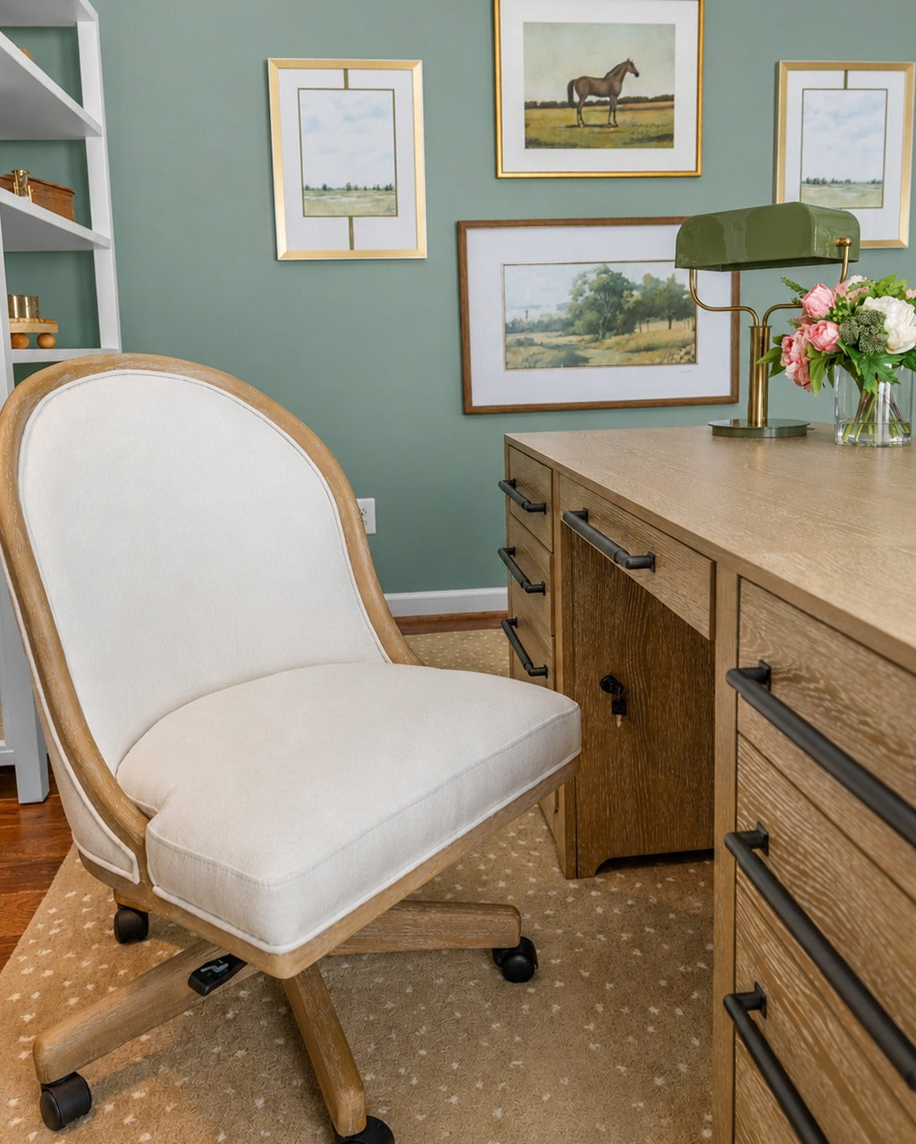 13 Beautiful Sage Green Office Ideas