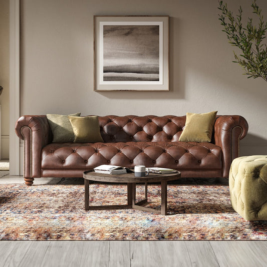14 Elevated Brown Leather Sofa Living Room Ideas for a Polished Look