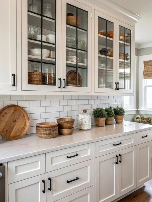 13 Creative Glass Cabinets Kitchen Ideas 2026